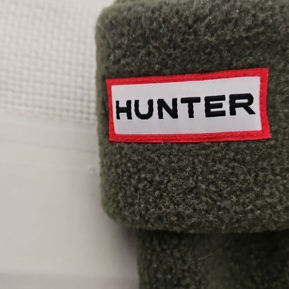 Hunter Kid's Welly Sock Green 11-13 - Picture 3 of 16